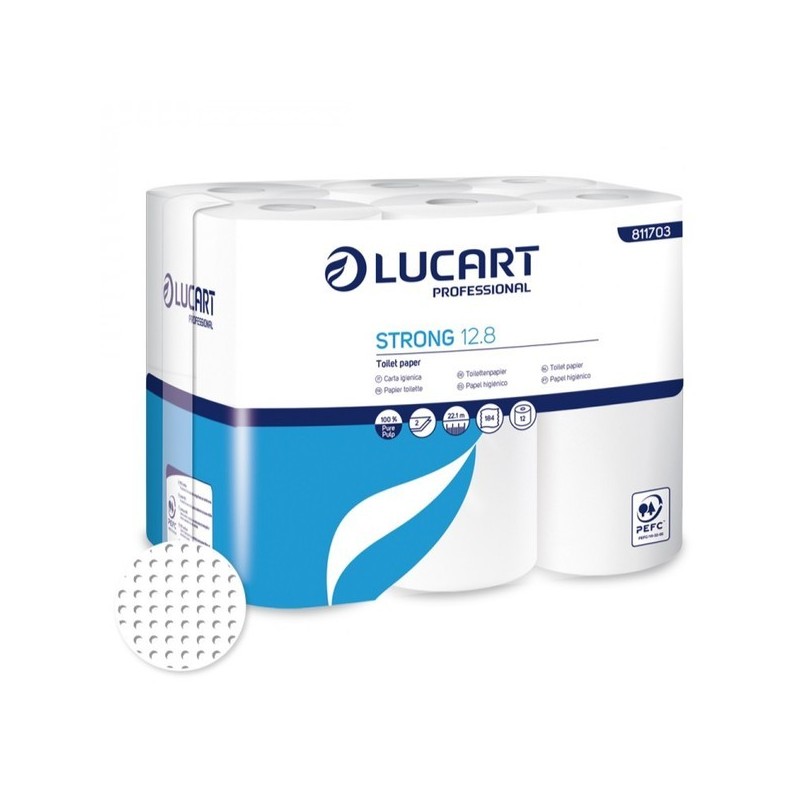 Papiers-toilette micro blanc papiers-toilette micro 1 paquet(s) de 12 rouleau(x) rouleau individuel 180 2 cellulose 15.5 g/m² 11 cm 9.6 cm 4.5 cm - lu