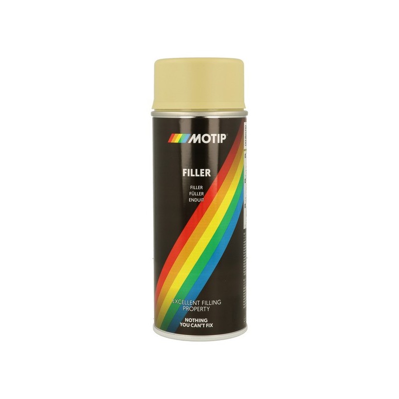 Aérosol enduit garnissant supports neufs ou sains courante 2 heure(s) solvantée aérosol enduit garnissant intérieur/extérieur jaune 1 aérosol(s) de 40