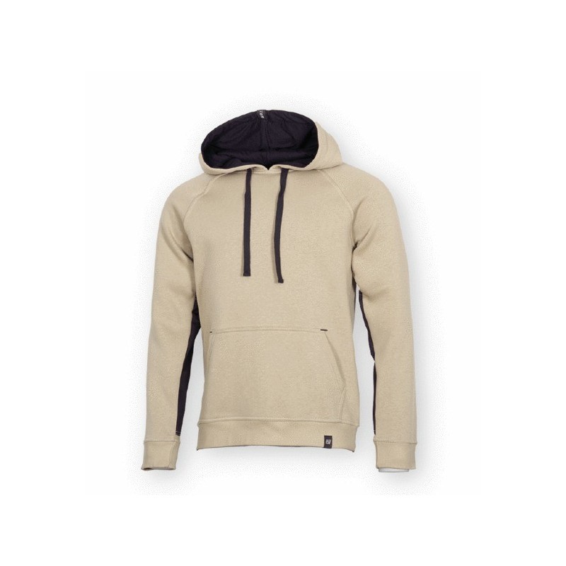 Sweat à capuche luigi beige l 300 - 400 g entre 1 et 3 coton / polyester sweat 1 pièce(s) sweat à capuche luigi sable tl - concept - tricots