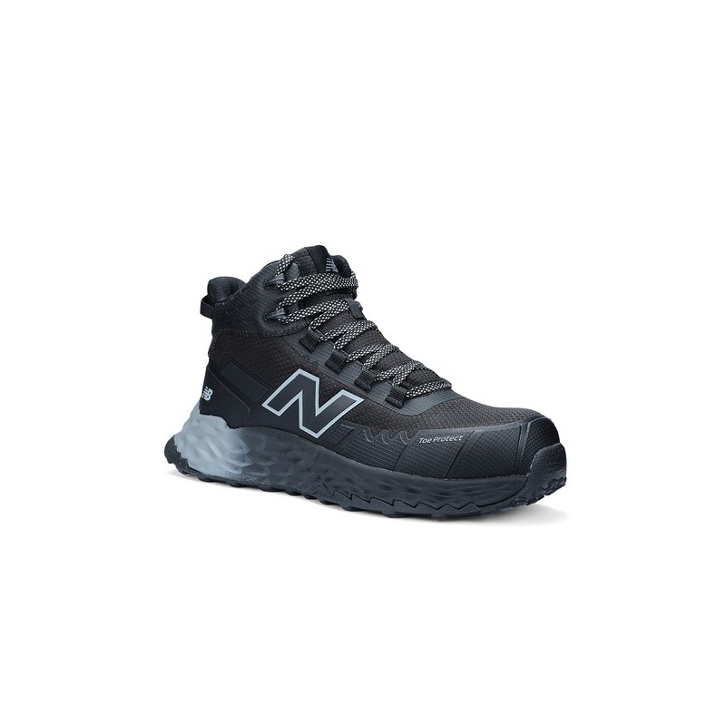 Chaussures de sécurité hautes cremorne textile composite haut caoutchouc 1 paire(s) 44,5 esd - dissipation électrostatique, fo - résistance de la seme