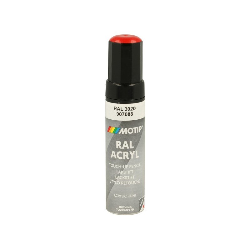 Pinceaux de retouches couleurs pinceau ral 3020 rouge trafic supports neufs ou sains courante 2 heure(s) 1 rouge solvantée intérieur/extérieur 1 pièce