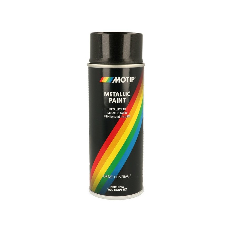 Peinture universelle supports neufs ou sains courante 2 heure(s) 2 m²/l 2 solvantée noir intérieur/extérieur 1 aérosol(s) de 400 millilitre(s) brillan