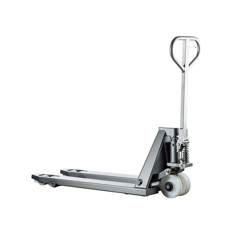 Transpalette manuel inox 2 t manuel 2000 kg 1 pièce(s) transpalette manuel inox 2 t 1140 mm 520 mm - fimm