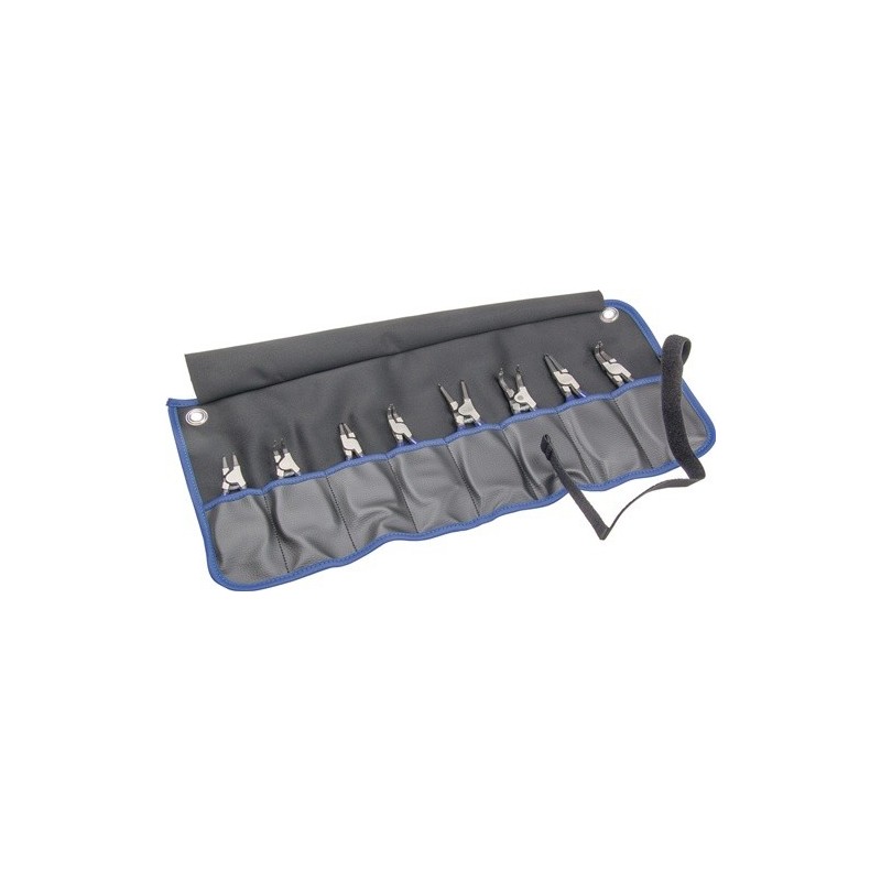 Jeu de pinces pour circlips 8 pièces 1 pièce(s) jeu de pinces pour circlips 8 pièces - tecwerk