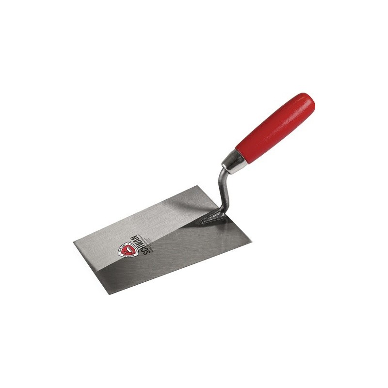 Lot lot truelle de maçon tyrolienne schwan 1 carton(s) de 10 pièce(s) truelle de maçon tyrolienne longueur 315 mm largeur 125 mm - schwan