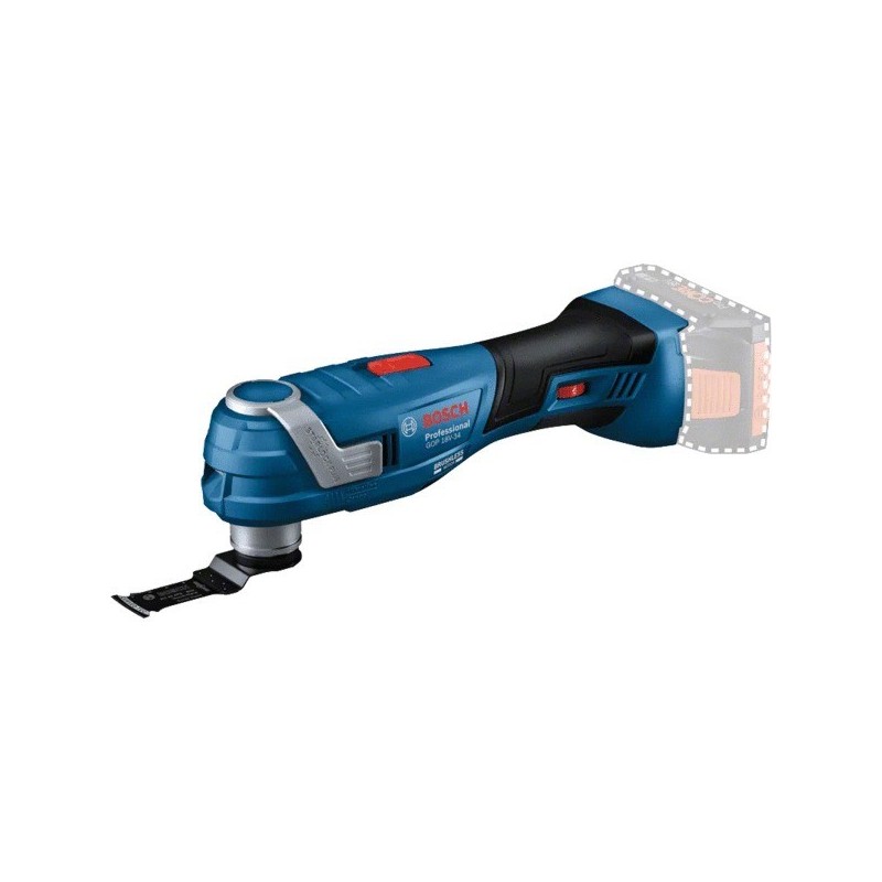 Découpeur-ponceur gop 18v-34 solo 1.2 kg batterie 0 ah 0 1 pièce(s) 18 v oui 1.7 ° découpeur-ponceur gop 18v-34 solo - bosch