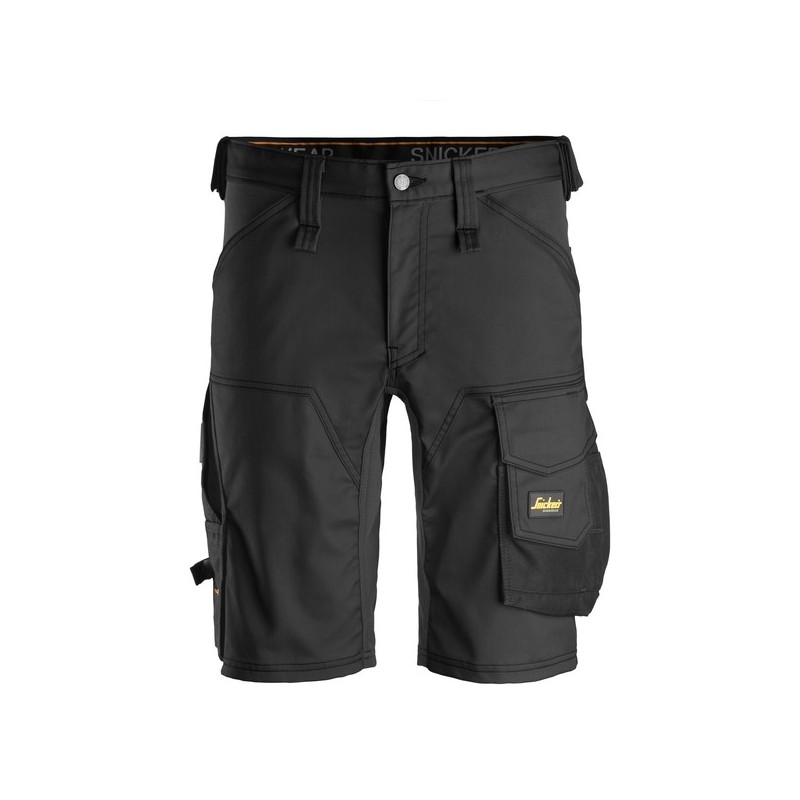 Short de travail allround 200 - 300 g entre 4 et 6 noir 48 bermuda 1 pièce(s) coton / polyester, élasthanne short allround stretch noir t48 - snickers
