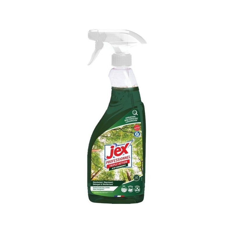 Nettoyant désinfectant triple action spray nettoyant nettoyant triple action - forêt des landes forêt des landes 1 spray(s) de 750 millilitre(s) - jex
