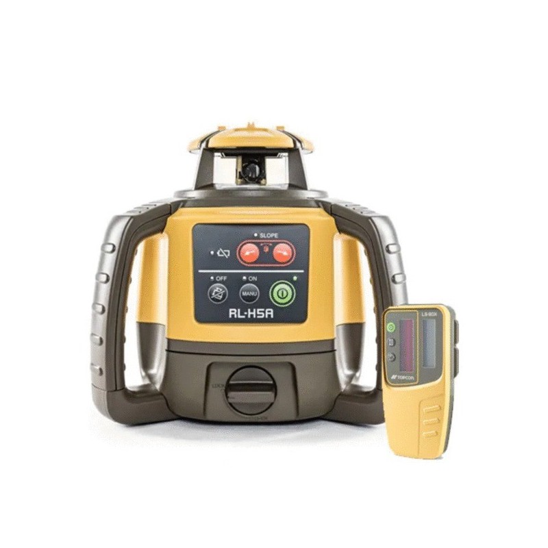 Laser rl-h5a + cellule ls-80x + trépied + mire 5 m laser rl-h5a + cellule ls-80x + trépied + mire 5 m 1 pack(s) de 4 unité(s) - topcon