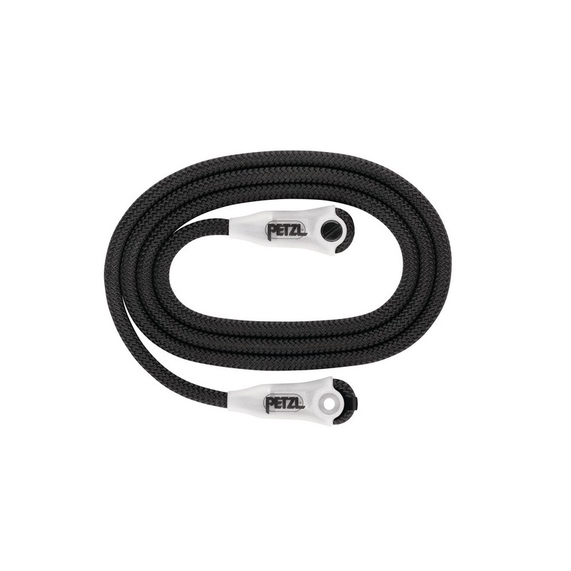 Corde pour longe grillon corde 1 pièce(s) entre 1 et 2,5 m 3 m corde pour longe grillon noir 3m - petzl distribution