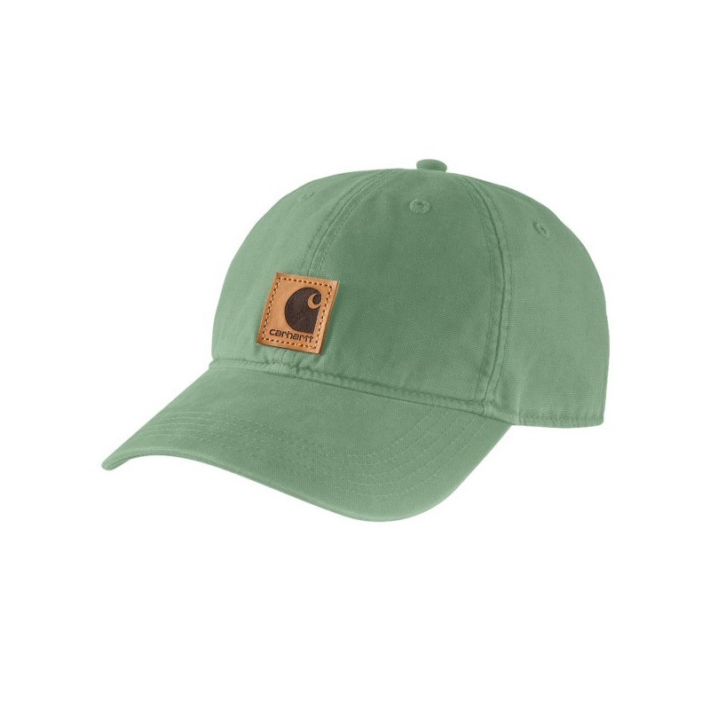 Casquettes odessa vert standard non aucune coton 1 pièce(s) casquette odessa vert sapin tu vert sapin - carhartt