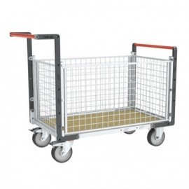 Chariot modulaire grillagé