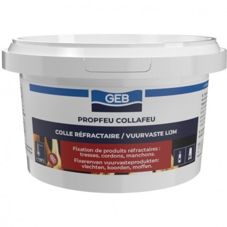 Mastic-colle réfractaire - COLLAFEU