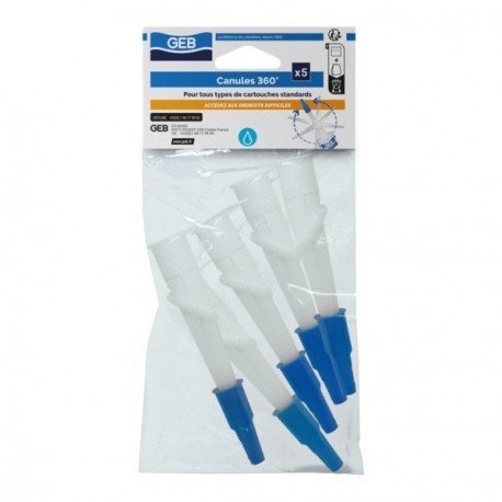 Canule pivotante 360°