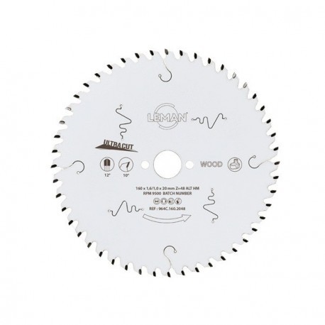 Lame de scie circulaire carbure pour le bois et panneaux