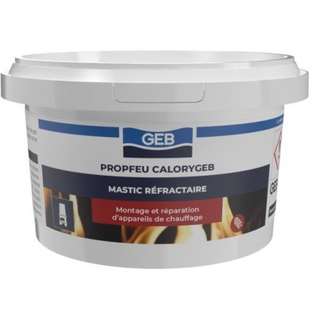 Mastic-colle réfractaire - CALORYGEB