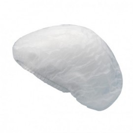 Charlottes à clip blanc TU