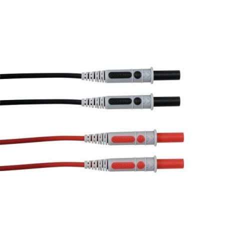 Cordon de mesure silicone RD/BK