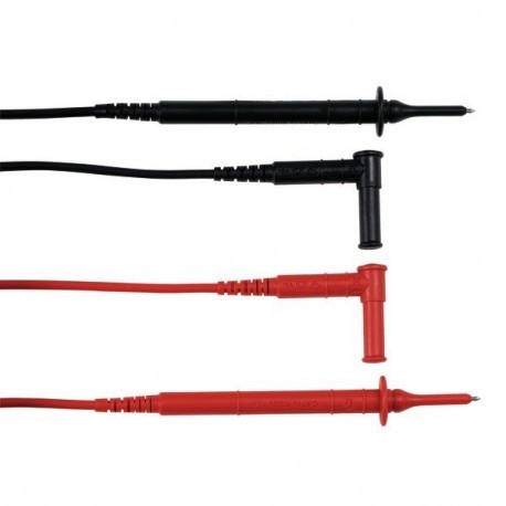 Cordon pointe de touche 15A CAT4 1KV RD/BK