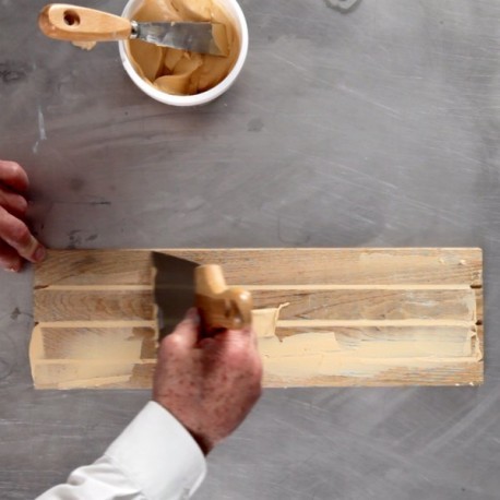 Enduit de rebouchage bois gros trous & fissures - Bois clair