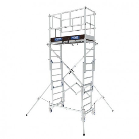 Echafaudage roulant télescopique X'TOWER