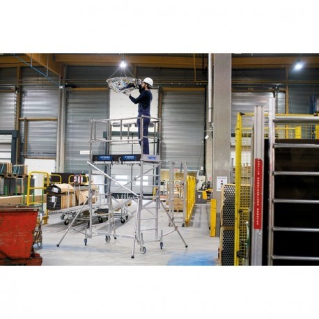 Echafaudage roulant télescopique X'TOWER