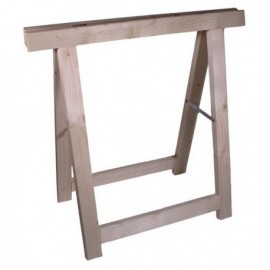 Tréteau en pin naturel