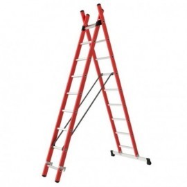 Échelle transformable 2 plans isolante 2.70 m  × 4.66 m