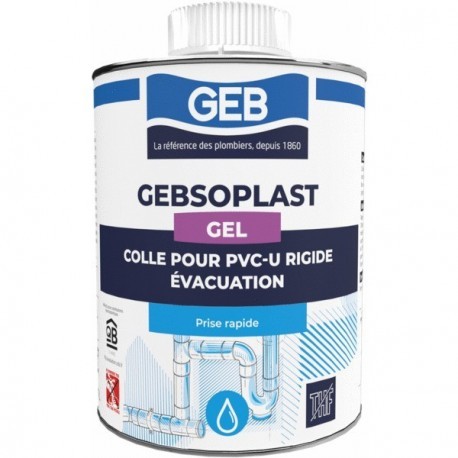 Colle PVC GEBSOPLAST / Évacuation