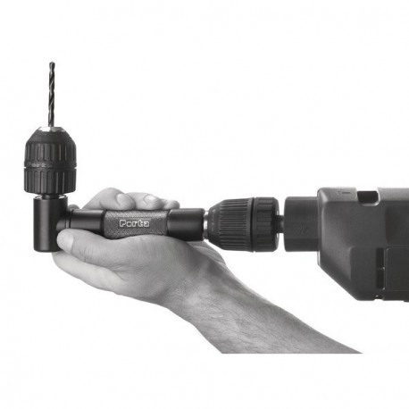 Renvoi d'angle + mandrin à clé