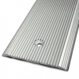 Profilé strié antidérapant 55 x 3000 mm - Aluminium naturel