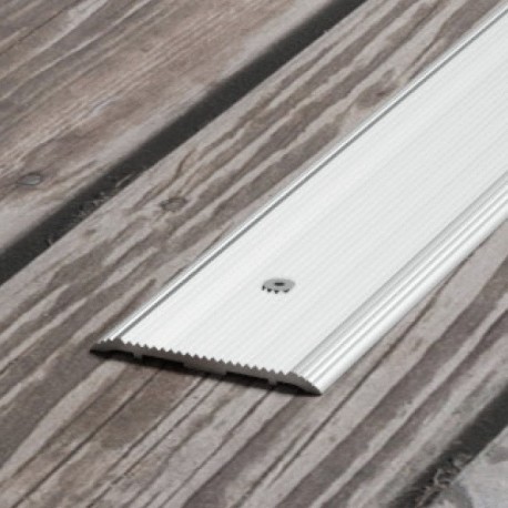 Profilé strié antidérapant 55 x 3000 mm - Aluminium naturel