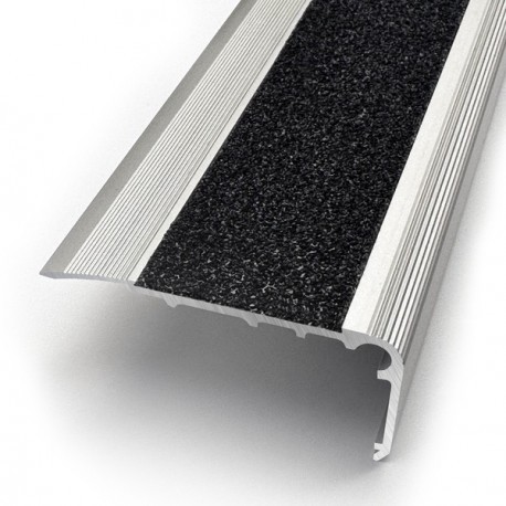 Nez de marche aluminium grande longueur