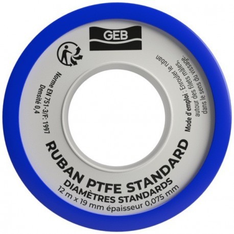 Ruban PTFE - Standard/Gros diamètres