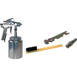 Pistolet à peinture à air comprimé Kit-Line HVLP 1 l