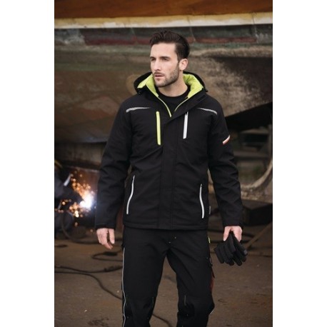 Blouson professionnel en softshell Terrax Workwear TERRAX