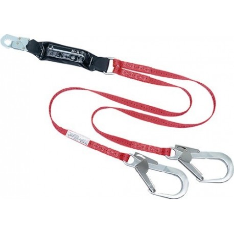 Longe à absorbeur Tyger Twin MAS