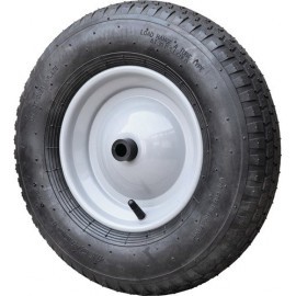 Roue gonflable D. de la roue 400 mm l. roue 100 mm