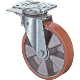 Roulette orientable avec frein avec frein BS ROLLEN