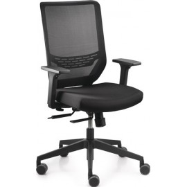 Chaise bureau piv Mesh accoudoirs, let hauteur réglable