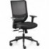 Chaise bureau piv Mesh accoudoirs, let hauteur réglable