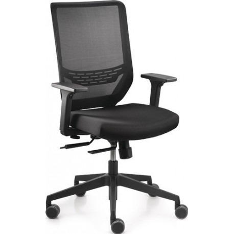 Chaise bureau piv Mesh accoudoirs, let hauteur réglable