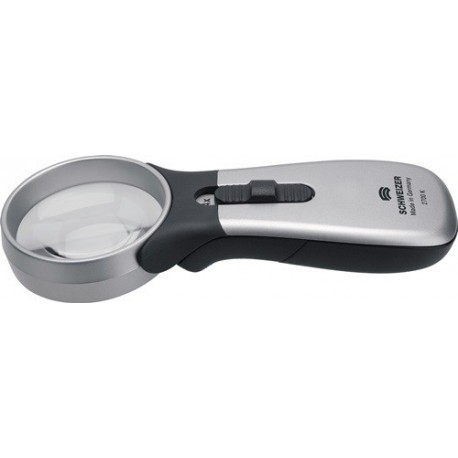 Loupe à main à éclairage Tech-Line CLASSIC SCHWEIZER
