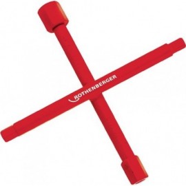 Clé cruciforme sanitaire ROTHENBERGER