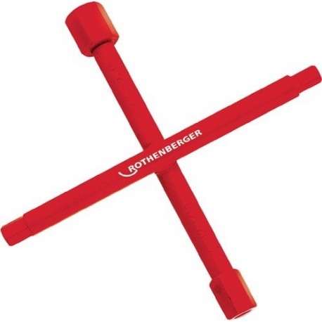Clé cruciforme sanitaire ROTHENBERGER