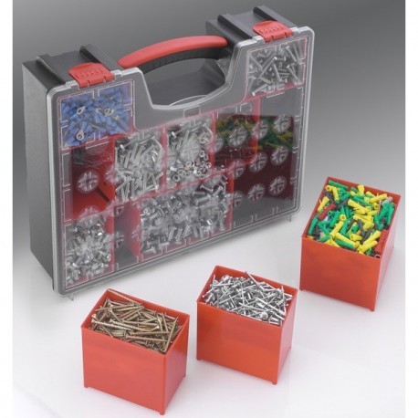 Valise compartimentée organizer 8 cases