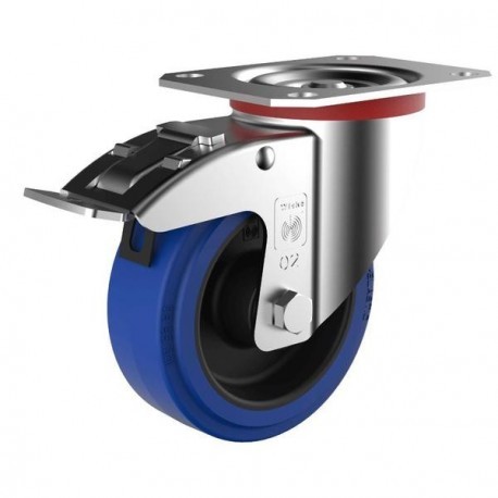 Roulettes série élastique bleu