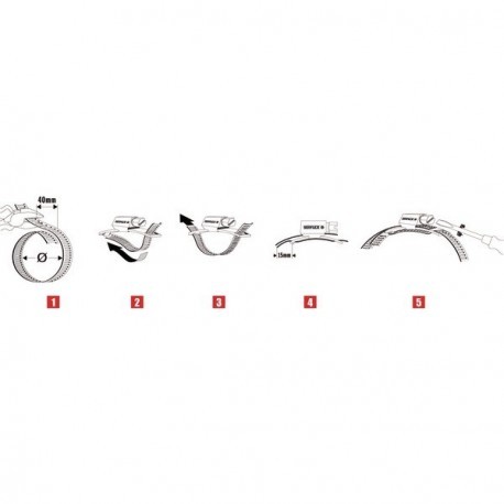 Coffret de bande sans fin