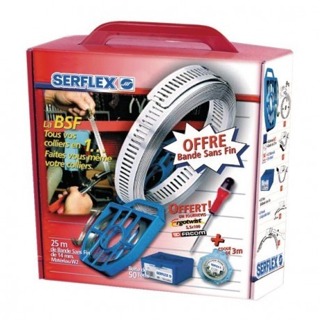 Coffret de bande sans fin