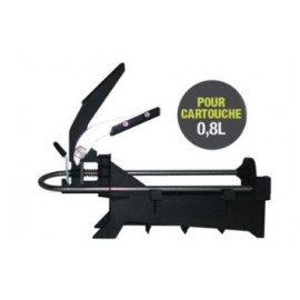 Pistolet doseur manuel pour cartouche mastic 0.8 L